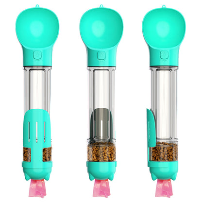 3-in-1 Dog Travel Feeder & Water Dispenser