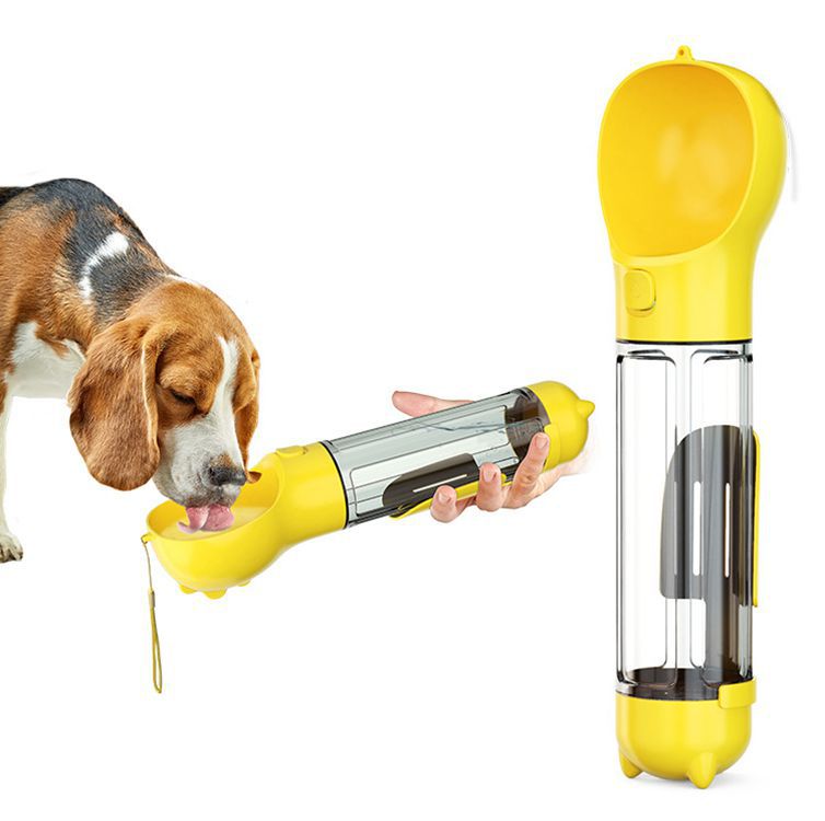 3-in-1 Dog Travel Feeder & Water Dispenser